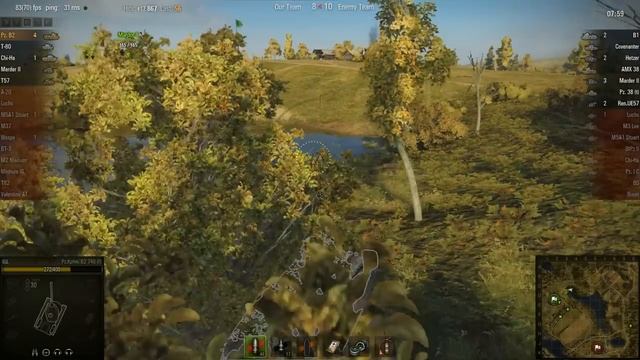 WOT: Malinovka - PzKpfw B2 740 (f)  - 9 frags - Top Gun, Steel Wall смотреть онлайн