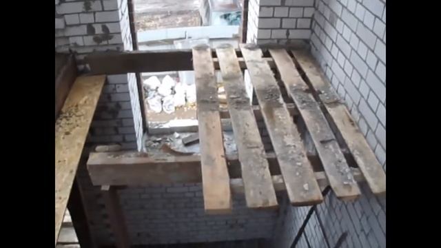 Заливка межэтажного перекрытия (октябрь - нябрь2017) смотреть онлайн