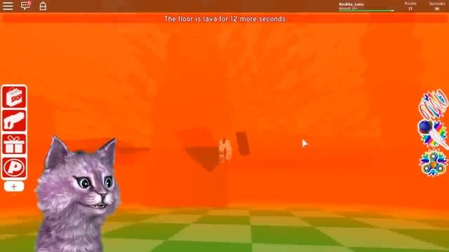 ПОЧЕМУ Я ТАКАЯ ОГРОМНАЯ? ПОЛ ЭТО ЛАВА ИЗ ПОМИДОРОВ! ОБНОВЛЕНИЕ В РОБЛОКС floor is lava roblox смотреть онлайн