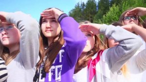 "Аврора" отрядный клип отряда №1 "Аврора" (ДОЛ"Алые Зори")