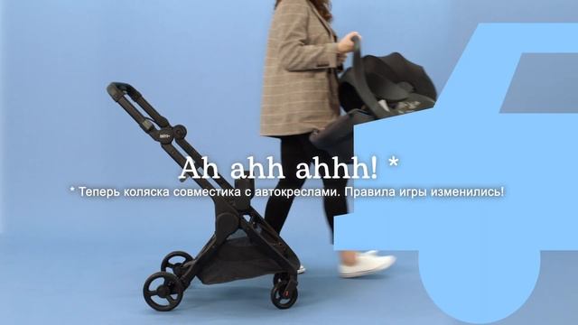 Компактная коляска для путешествий Ergobaby Metro+ (коляска в самолет) смотреть онлайн