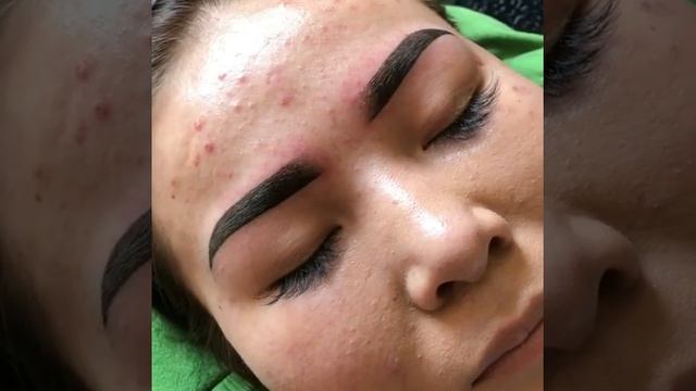 Теневая растушёвка бровей смотреть онлайн