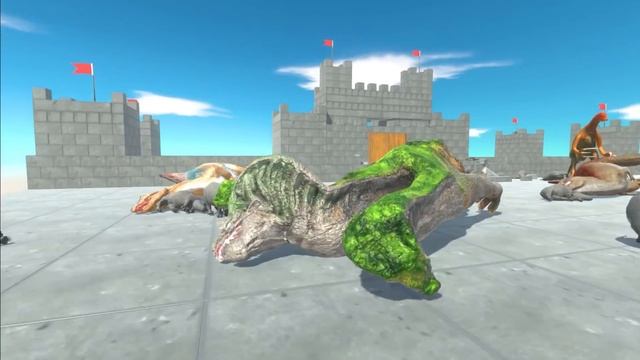 GIANTS Defend Medieval Castle in Sky - Animal Revolt Battle Simulator смотреть онлайн