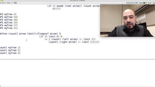 Dr Racket (Lisp) 12: BFS Algoritmasının Binary Ağaçta Kodlaması смотреть онлайн