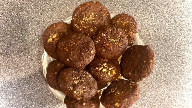 Лёгкое пепешное печенье на ржаной муке. смотреть онлайн