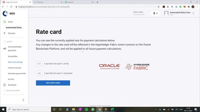 Trace Labs: Automated dairy payments application powered by ODN and Oracle Blockchain Platform смотреть онлайн