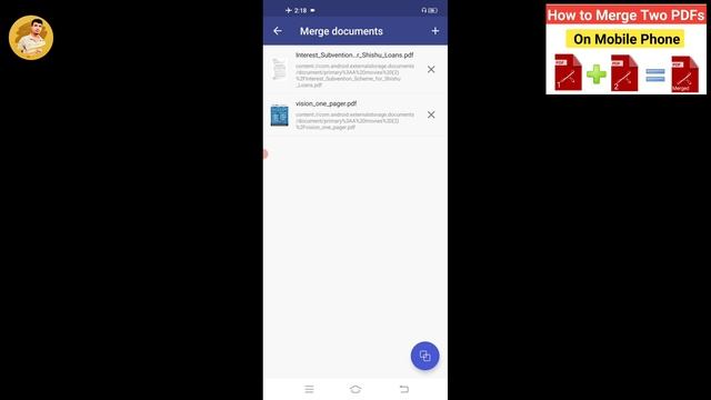 How to Merge Multiple PDF Files On Android | Combine PDF Files | How to Jion Two Pdf files on Mobil смотреть онлайн