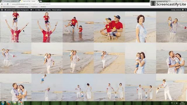 Photo gallery display modes in GetPhoto Wordpress theme tutorial смотреть онлайн