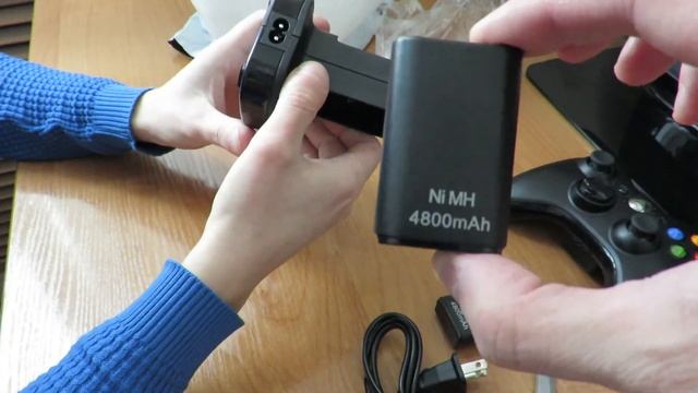 Зарядная Станция и Аккумуляторы для Джойстика - Геймпада XBOX 360 смотреть онлайн