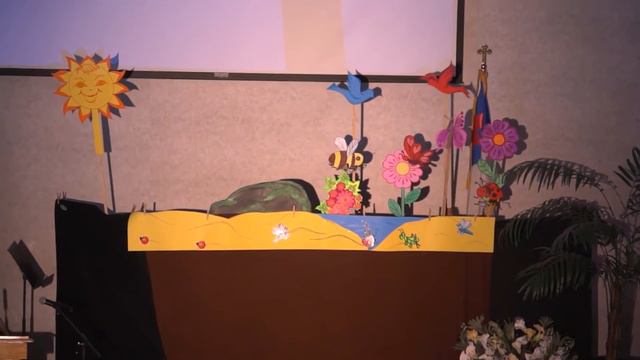 Сценка:"Кто на чем строит..."Slavic Church Of Hemet.... смотреть онлайн