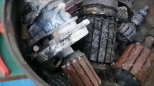 Разбор второго мотора стиральной машины. Сколько меди