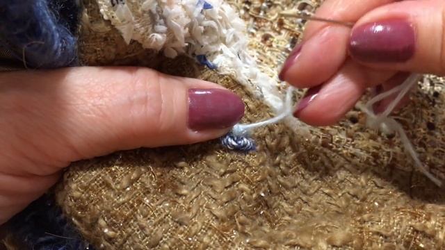 Лоскутное шитье Жакет "Шанель" , самодельная тесьма смотреть онлайн