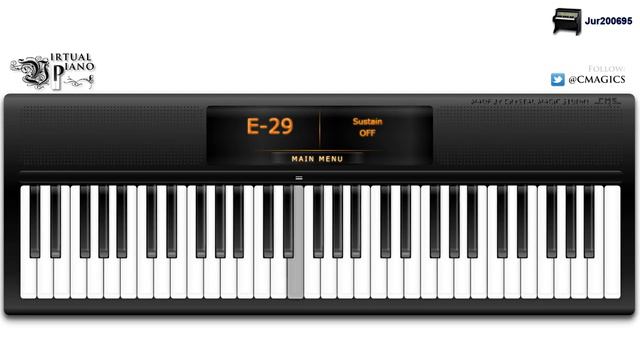 ABBA, Happy New Year - Virtual Piano смотреть онлайн