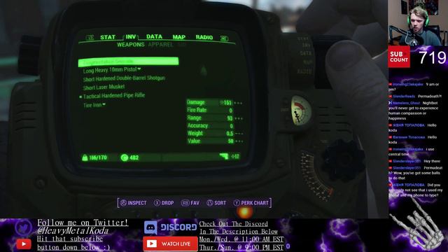 PERMADEATH/SURVIVAL SERIES║The Wasteland Is So Dangerous║Fallout 4 Live Stream смотреть онлайн