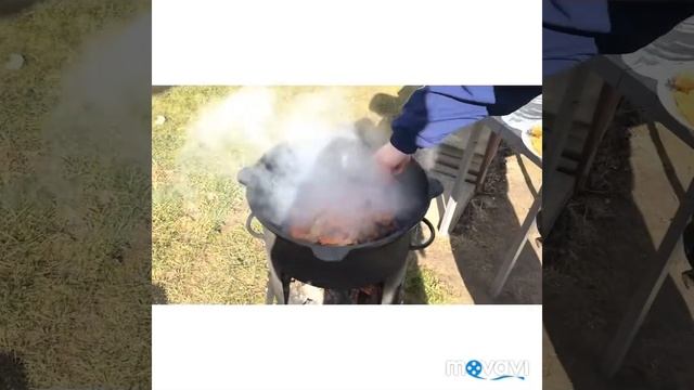 Суп в казане