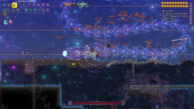 Me absolutely DECIMATING Devourer of Gods (Melee) - Terraria Calamity mod (Infernum) смотреть онлайн