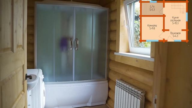 Хороший проект дома. Обзор Дома из бревна БР-58 смотреть онлайн