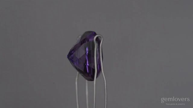 Природный аметист в огранке кушон 11.37 карат смотреть онлайн
