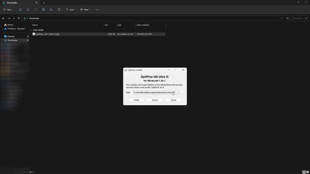 HOW TO INSTALL OPTIFINE FOR 1.20.1 MINECRAFT смотреть онлайн