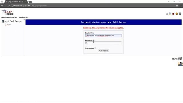 LDAP Server on Ubuntu Server 17.04 and Windows 10 Client (pGina) смотреть онлайн