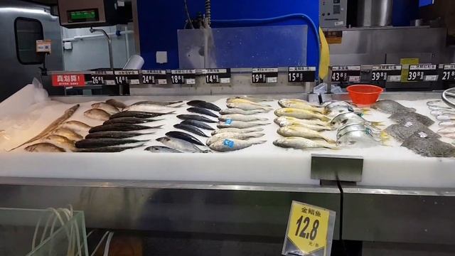 CHINA (КИТАЙ).ГУАНЧЖОУ (GUANGZHOU) Обзор супермаркета Волмарт. WALMART