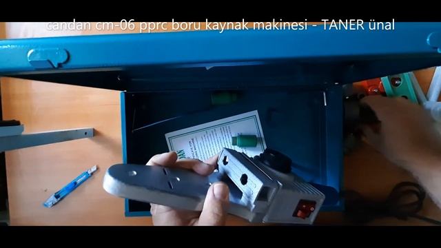 candan cm-06 PPRC boru kaynak makinesi kutu açılımı ve tanıtımı ( pipe welding machine unboxing ) смотреть онлайн