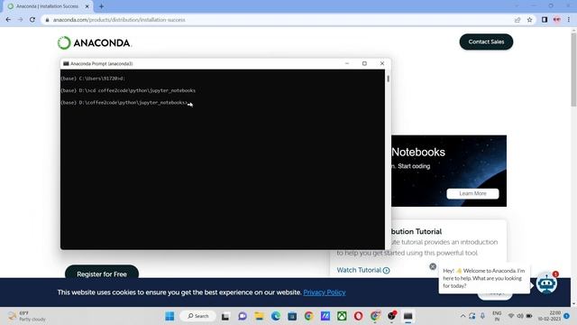 How to install Jupyter Notebook on Windows | Get started with Jupyter Notebook смотреть онлайн