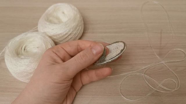 Босоножки для куклы Паола Рейна крючком , мастер-класс. Обувь для куклы своими руками смотреть онлайн