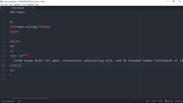 13# | Box-Sizing Property | Border-box | Border-content-box | CSS in Pashto смотреть онлайн