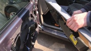 Как снять обшивку / ручку двери Рено Лагуна 2 рестайлинг