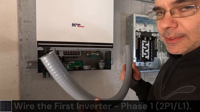 Wiring Inverters For 120/240V Split Phase - 48V Off-Grid Solar System Build Pt. 3