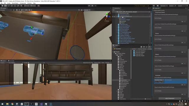 Unity Create with VR Challenge 2.2: Dart Gun смотреть онлайн