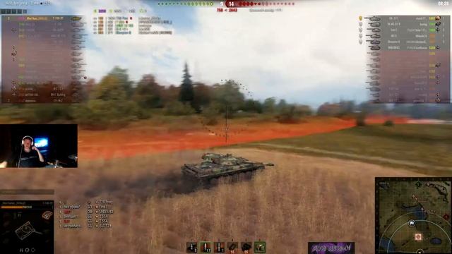 World of tanks:?Расстрелял пол команды?▲▼Т100 ЛТ▲▼ смотреть онлайн