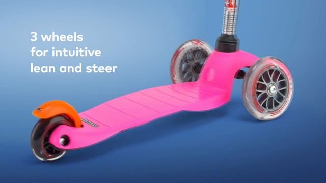 Mini Micro Classic - the 3 wheeled scooter for kids | Micro Scooters смотреть онлайн