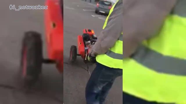 Затяжка кабеля мотоблоком! смотреть онлайн