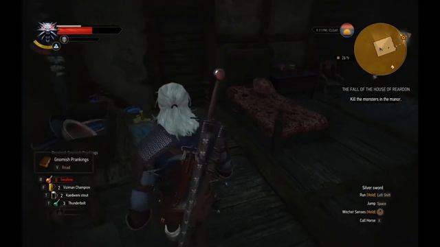 Cleaning up a haunted manor (The Witcher 3: Wild Hunt) #15 смотреть онлайн