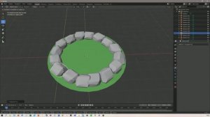 Моделирование в Blender 3D | Костёр