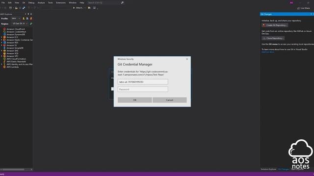 How to Integrate Visual Studio with AWS CodeCommit смотреть онлайн