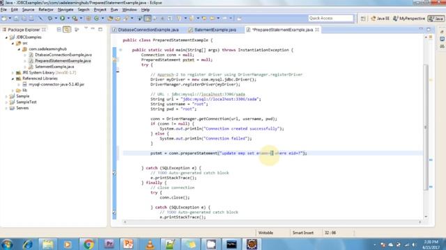 Lesson - 14 : JDBC - PreparedStatement Interface in JDBC смотреть онлайн