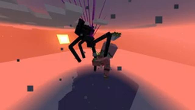 Ender Colossus vs Zombie Pigman Titan (Minecraft Mob Battle Java Edition) смотреть онлайн