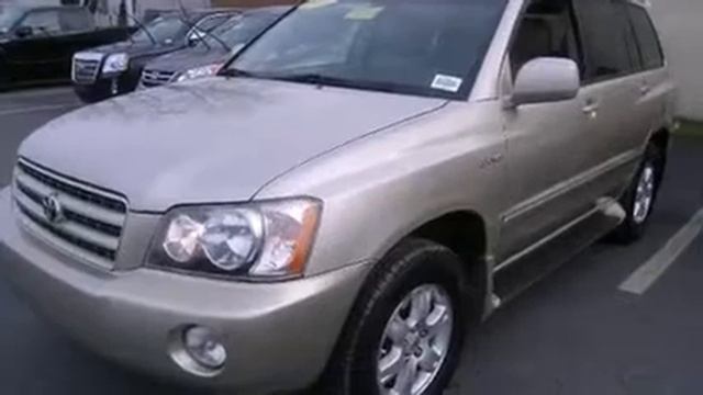 2002 Toyota Highlander Limited in Rockville, MD 20855 смотреть онлайн
