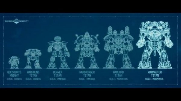 ORIGINAL TITAN Dark Age Of Technology Castigator Titan 40k lore Warhammer 40000 Lore