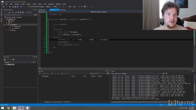 Ep. 1: Window - Sparky Engine (How To Make a Game Engine) смотреть онлайн