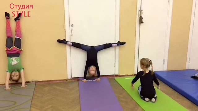 Акробатика для малышей Как научиться делать колесо смотреть онлайн