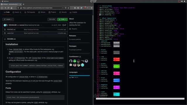 Increase Terminal Font Size Urxvt - Linux смотреть онлайн