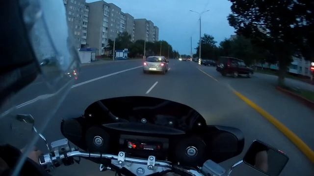 Прохват на Honda VTX1800 первый раз смотреть онлайн