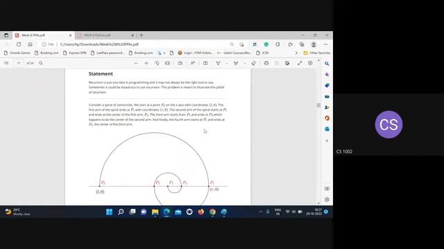 Week 8 Live Coding 1- Python SEP 2022 смотреть онлайн