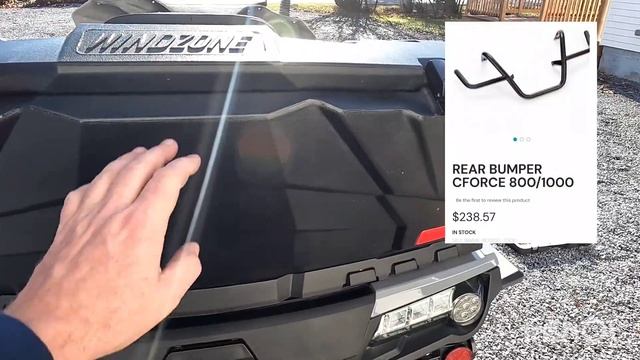 Cfmoto Cforce 1000 Front And Rear Bumper Installation