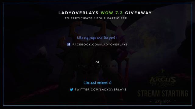 Wow Animated starting screen - Giveaway for the patch 7.3 смотреть онлайн
