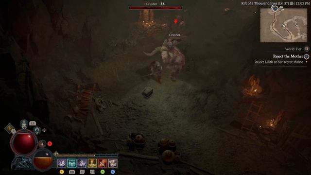 Reject the Mother - Side Quest Guide Walkthrough - Diablo 4 смотреть онлайн